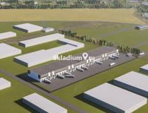 Вид здания. Сухой склад (+18) Склад Бронницы Московская обл, Раменское, деревня Торопово, тер Промпарк Альфа, 12 000 м2 фото 1