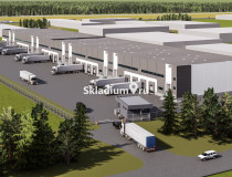 Вид здания. Сухой склад (+18) Склад Бронницы Московская обл, Раменское, деревня Торопово, тер Промпарк Альфа, 12 000 м2 фото 2